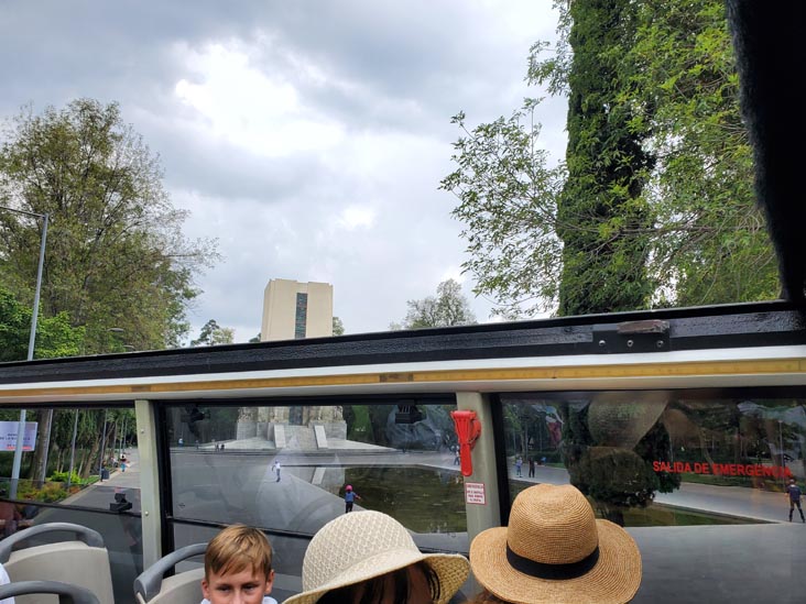 Parque de la Bombilla, San Angel, Capital Bus Circuito Centro-Sur Tour, Mexico City/Ciudad de México, Mexico, August 6, 2021