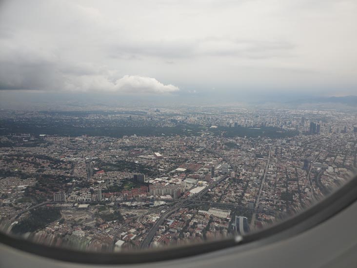 Mexico City/Ciudad de M&eacute;xico From Viva Aerobus Flight 101, August 2, 2021