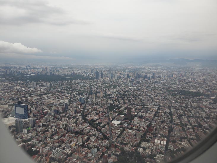 Mexico City/Ciudad de M&eacute;xico From Viva Aerobus Flight 101, August 2, 2021
