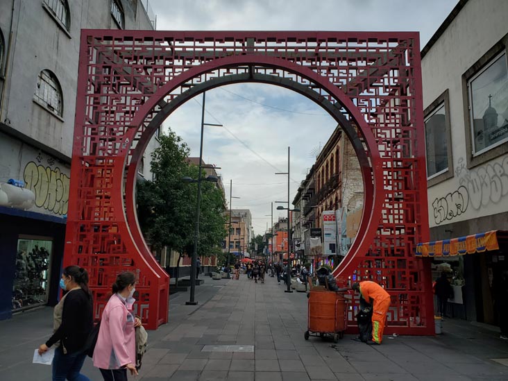 Barrio Chino, Calle Dolores, Centro Histórico, Mexico City/Ciudad de México, Mexico, August 27, 2021