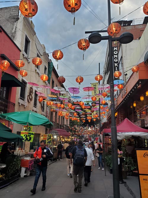 Barrio Chino, Calle Dolores, Centro Histórico, Mexico City/Ciudad de México, Mexico, September 4, 2023