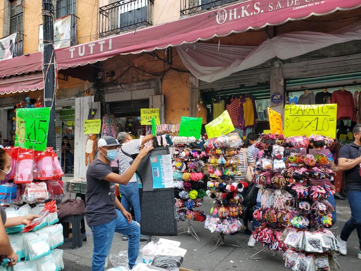 Calle del Carmen, Centro Histórico, Mexico City/Ciudad de México, Mexico, August 20, 2021