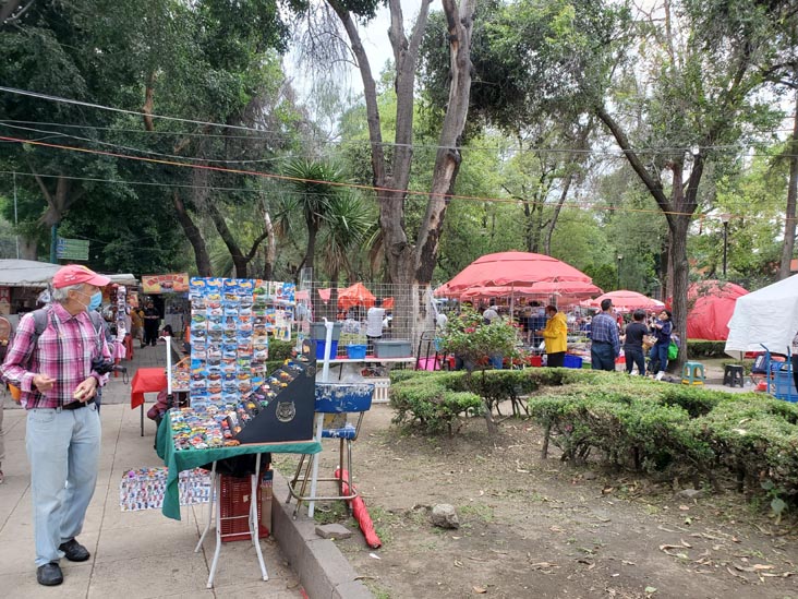 Parque Tolsa, Centro Histórico, Mexico City/Ciudad de México, Mexico, August 14, 2021