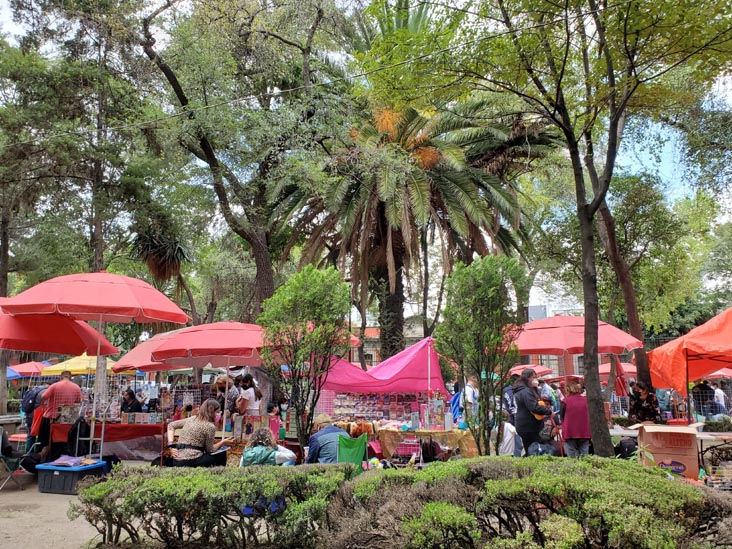 Parque Tolsa, Centro Histórico, Mexico City/Ciudad de México, Mexico, August 14, 2021