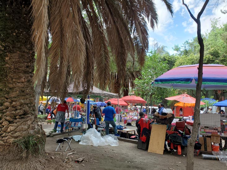 Parque Tolsa, Centro Histórico, Mexico City/Ciudad de México, Mexico, August 14, 2021