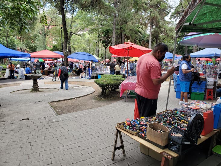 Parque Tolsa, Centro Histórico, Mexico City/Ciudad de México, Mexico, August 14, 2021