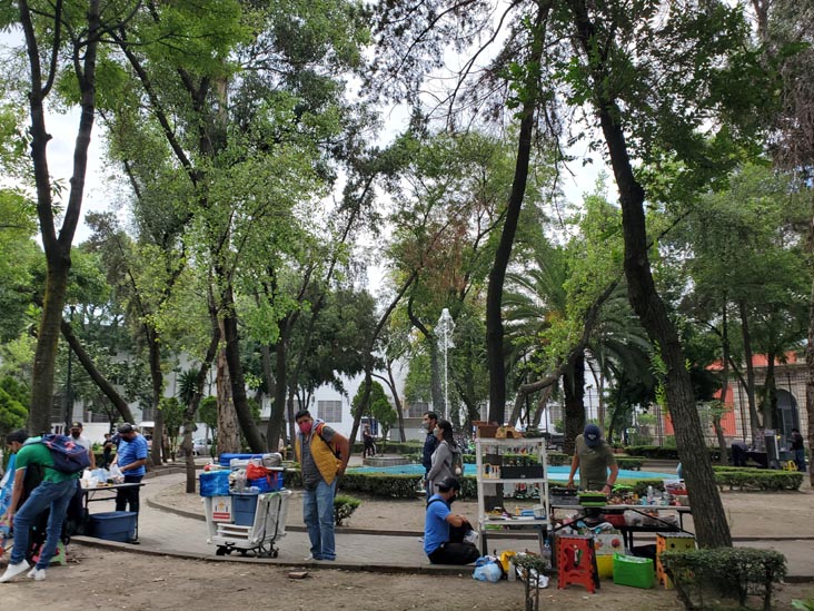 Parque Tolsa, Centro Histórico, Mexico City/Ciudad de México, Mexico, August 14, 2021