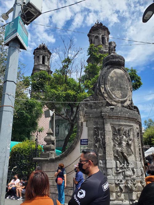 Templo de San Hipólito, Centro Histórico, Mexico City/Ciudad de México, Mexico, August 29, 2021