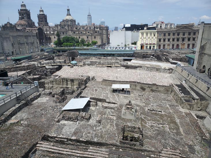 Templo Mayor Site From Museo del Templo Mayor, Centro HistÃ³rico, Mexico City/Ciudad de MÃ©xico, Mexico, August 20, 2021