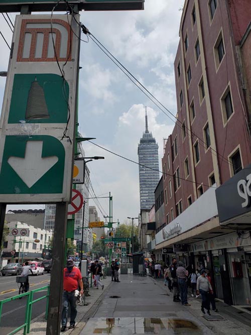 Torre Latinoamericana, Centro Histórico, Mexico City/Ciudad de México, Mexico, August 4, 2021