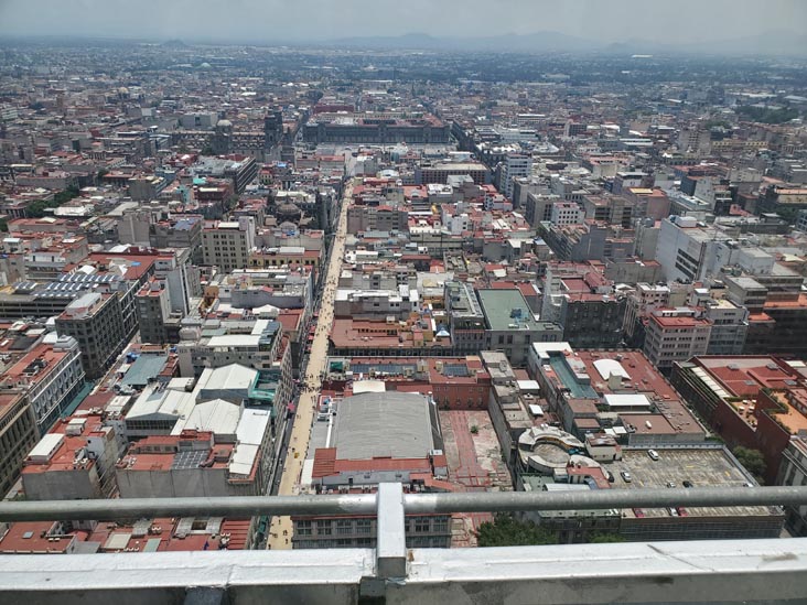View From Miralto, Torre Latinoamericana, Centro Histórico, Mexico City/Ciudad de México, Mexico, August 16, 2021
