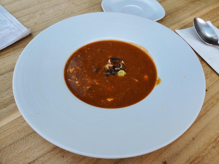 Aztec Soup, Miralto, Torre Latinoamericana, Centro Histórico, Mexico City/Ciudad de México, Mexico, August 16, 2021