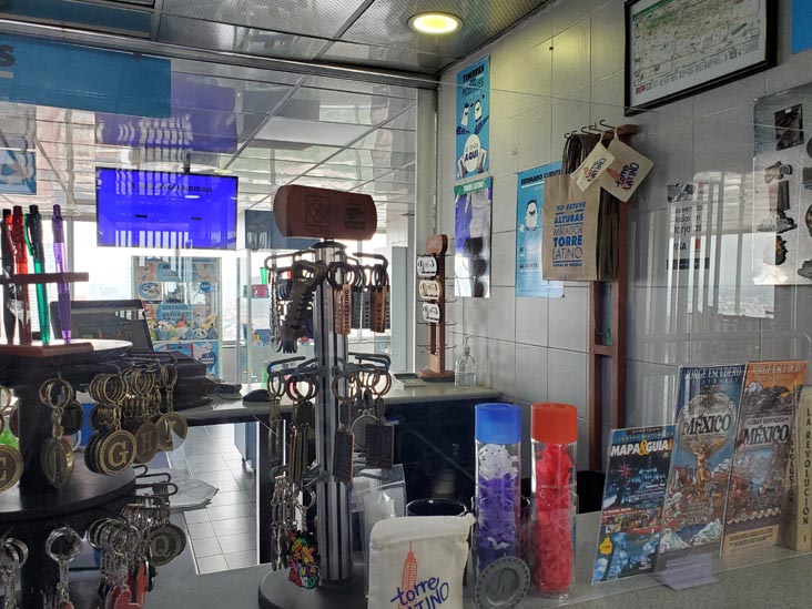 Gift Shop, Torre Latinoamericana, Centro Histórico, Mexico City/Ciudad de México, Mexico, August 16, 2021