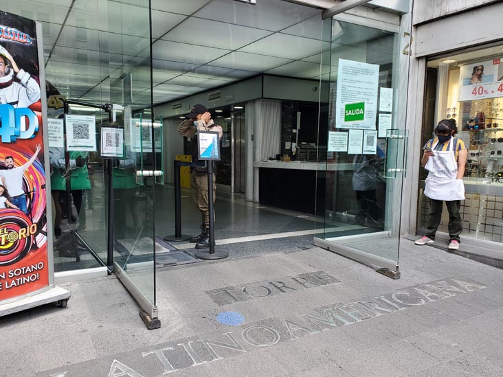 Torre Latinoamericana, Centro Histórico, Mexico City/Ciudad de México, Mexico, August 16, 2021