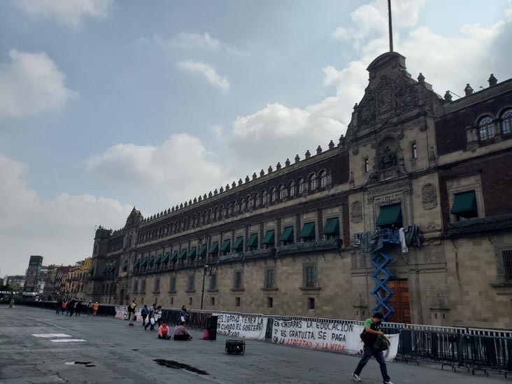 Palacio Nacional, Zócalo, Centro Histórico, Mexico City/Ciudad de México, Mexico, August 4, 2021