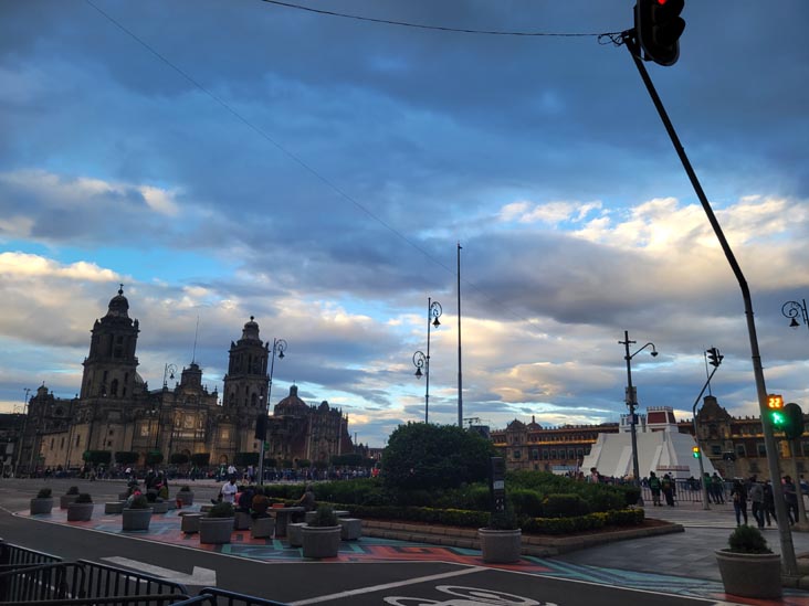 Zócalo, Centro Histórico, Mexico City/Ciudad de México, Mexico, August 25, 2021