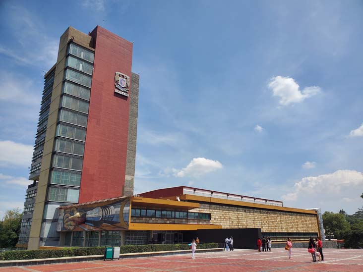 Torre Rector&iacute;a/Administration Building, Ciudad Universitaria, Mexico City/Ciudad de M&eacute;xico, Mexico, September 4, 2023