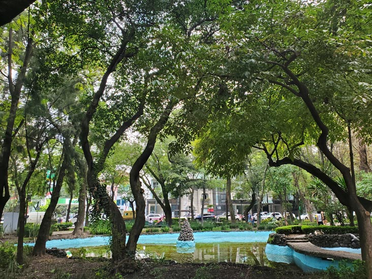 Parque España, Condesa, Mexico City/Ciudad de México, Mexico, August 10, 2021