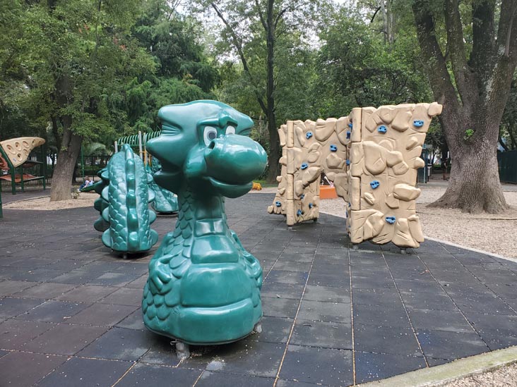 Playground, Parque España, Condesa, Mexico City/Ciudad de México, Mexico, August 10, 2021