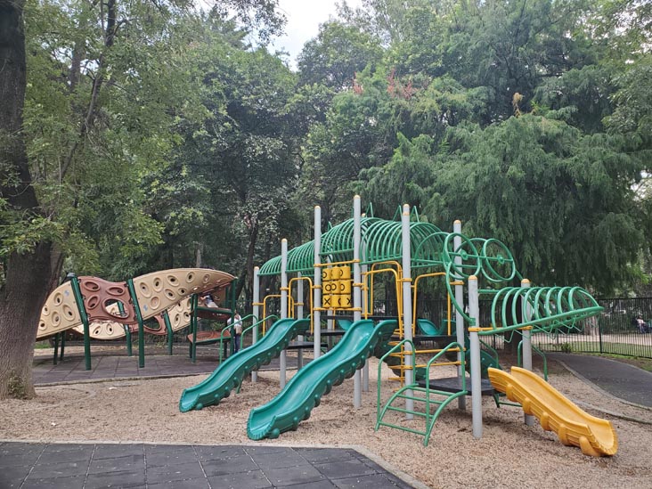 Playground, Parque España, Condesa, Mexico City/Ciudad de México, Mexico, August 10, 2021