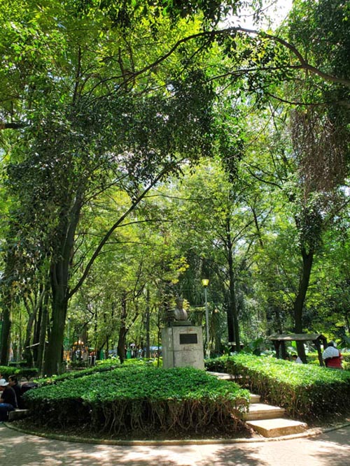 Parque México, Condesa, Mexico City/Ciudad de México, Mexico, August 15, 2021
