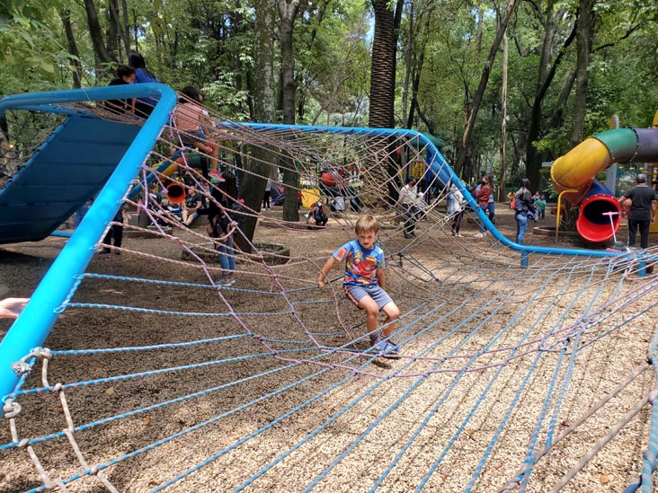 Playground, Parque México, Condesa, Mexico City/Ciudad de México, Mexico, August 15, 2021