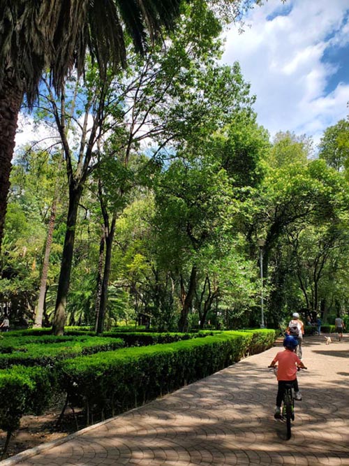 Parque México, Condesa, Mexico City/Ciudad de México, Mexico, August 15, 2021