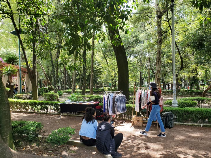 Parque México, Condesa, Mexico City/Ciudad de México, Mexico, August 15, 2021