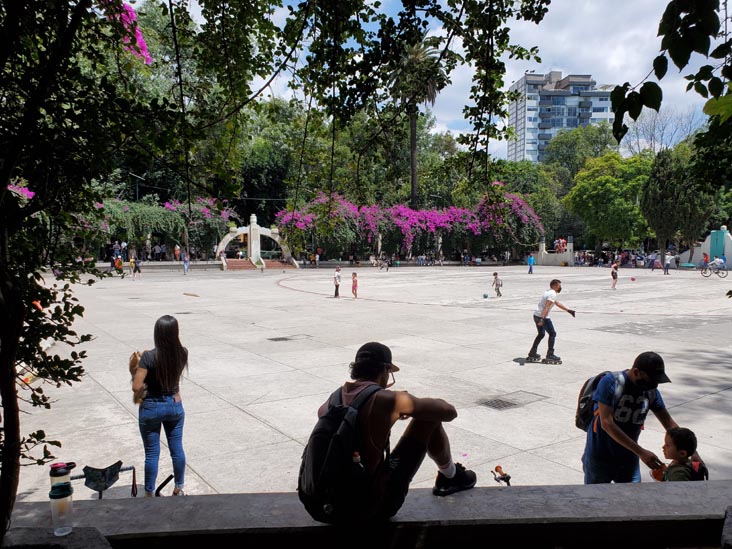 Parque México, Condesa, Mexico City/Ciudad de México, Mexico, August 15, 2021