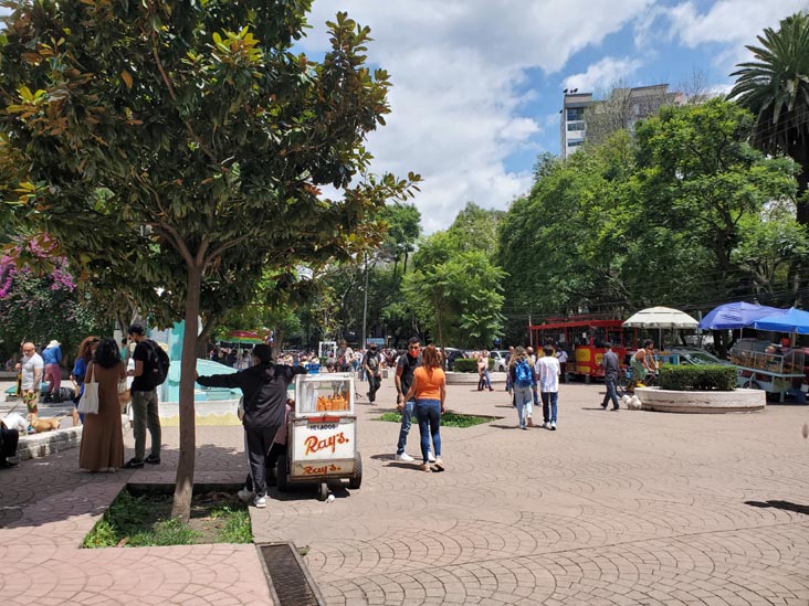 Parque México, Condesa, Mexico City/Ciudad de México, Mexico, August 15, 2021