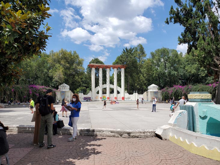Parque México, Condesa, Mexico City/Ciudad de México, Mexico, August 15, 2021