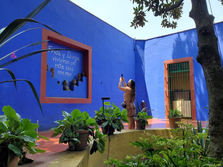 Museo Frida Kahlo, Coyoacán, Mexico City/Ciudad de México, Mexico, August 19, 2021