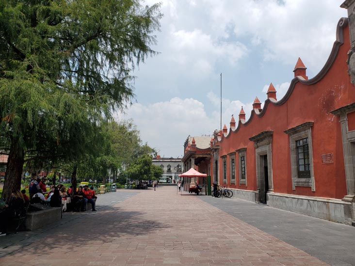 Plaza Hidalgo, Coyoacán, Mexico City/Ciudad de México, Mexico, August 19, 2021