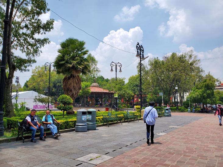 Plaza Hidalgo, Coyoacán, Mexico City/Ciudad de México, Mexico, August 19, 2021