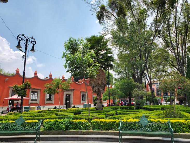Plaza Hidalgo, Coyoacán, Mexico City/Ciudad de México, Mexico, August 19, 2021