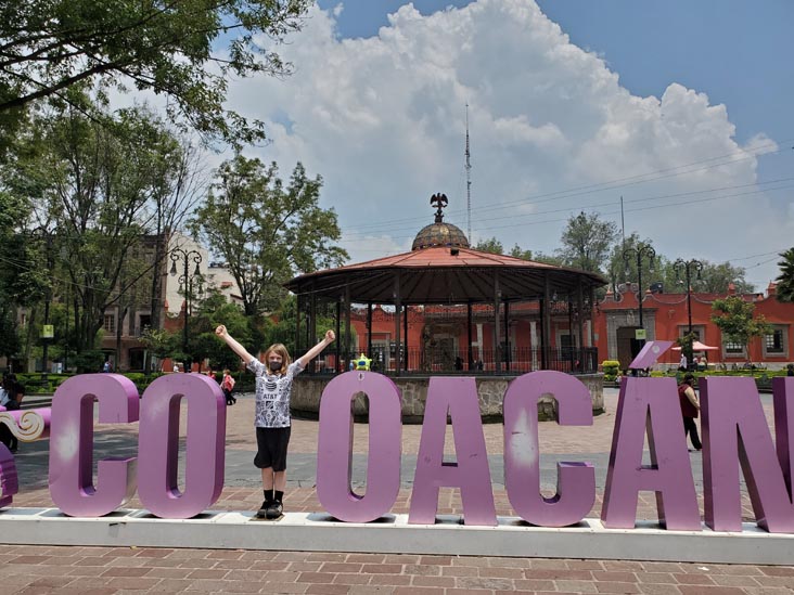 Plaza Hidalgo, Coyoacán, Mexico City/Ciudad de México, Mexico, August 19, 2021