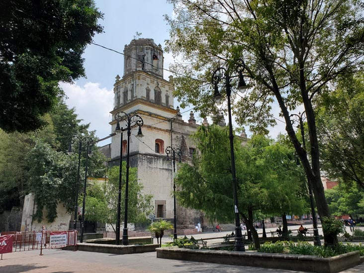 Plaza Hidalgo, Coyoacán, Mexico City/Ciudad de México, Mexico, August 19, 2021