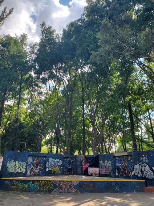 Jardín Dr. Ignacio Chávez, Colonia Doctores, Mexico City/Ciudad de México, Mexico, September 2, 2023