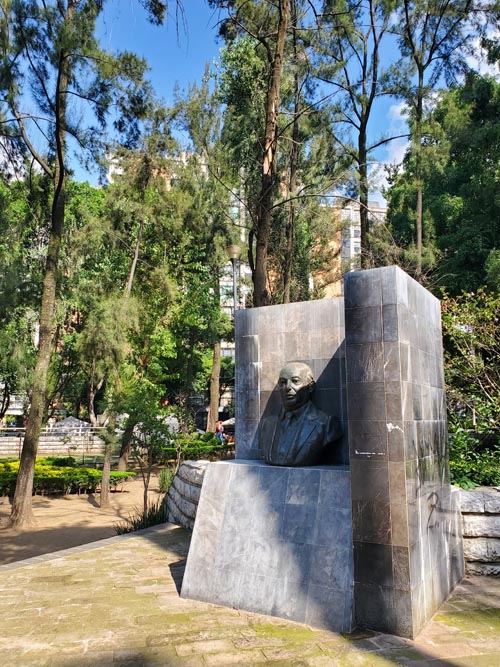 Jardín Dr. Ignacio Chávez, Colonia Doctores, Mexico City/Ciudad de México, Mexico, September 2, 2023