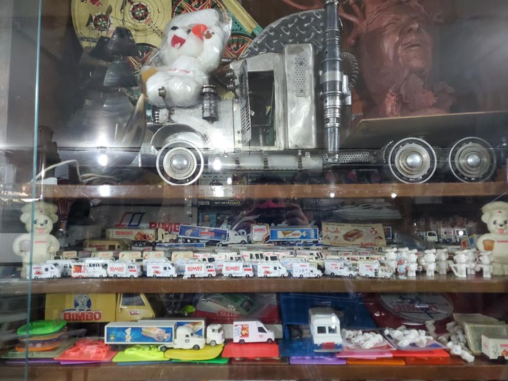Bimbo Toy Trucks, Museo del Juguete Antiguo México, Colonia Doctores, Mexico City/Ciudad de México, Mexico, August 9, 2021