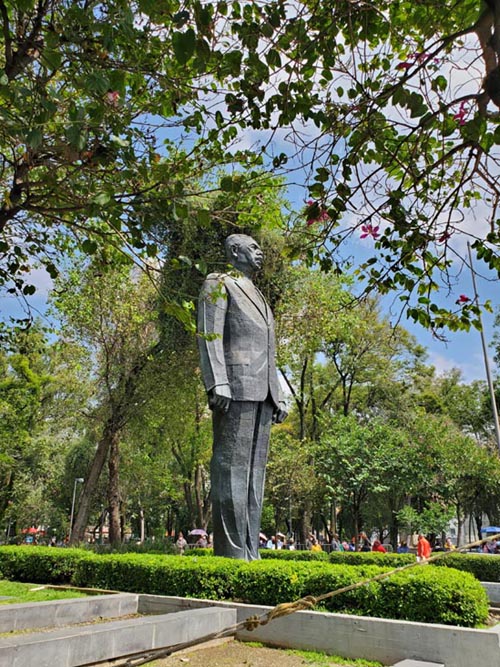 Lázaro Cardenas Monument, Parque Lázaro Cardenas, Colonia Doctores, Mexico City/Ciudad de México, Mexico, August 9, 2021