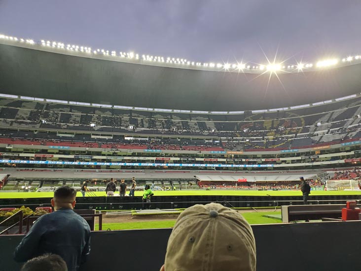 Halftime Eagle, Club América vs. Puebla, Section 106, Estadio Azteca/Aztec Stadium, Mexico City/Ciudad de México, Mexico, August 7, 2021