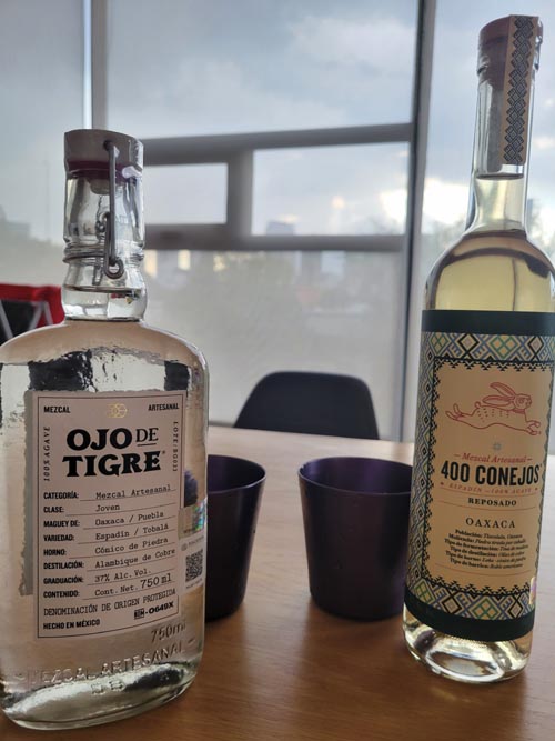 Ojo de Tigre and 400 Conejos Mezcal, Mexico City/Ciudad de México, Mexico, August 10, 2021