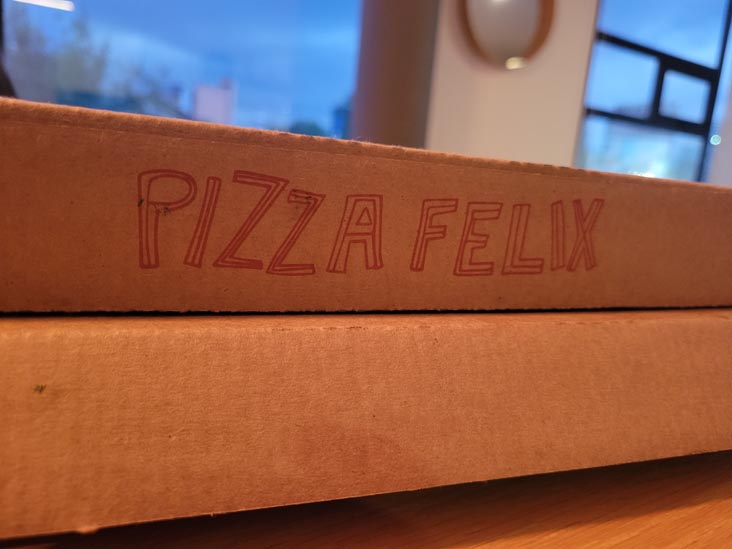 Pizza Felix Takeout, Mexico City/Ciudad de México, Mexico, August 26, 2021