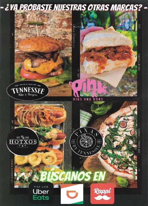 Hotxos/Tennessee Jack's Flier, Mexico City/Ciudad de México, Mexico