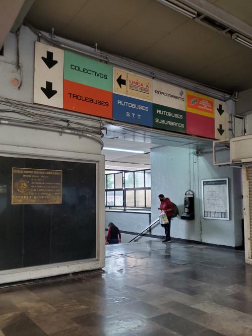 Pantitlán Metro Station, Iztacalco, Mexico City/Ciudad de México, Mexico, August 27, 2021