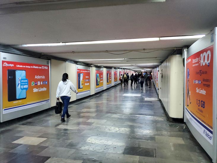 Pantitlán Metro Station, Iztacalco, Mexico City/Ciudad de México, Mexico, August 27, 2021