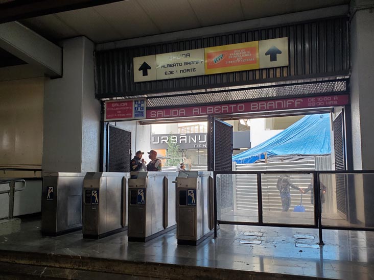 Pantitlán Metro Station, Iztacalco, Mexico City/Ciudad de México, Mexico, August 27, 2021