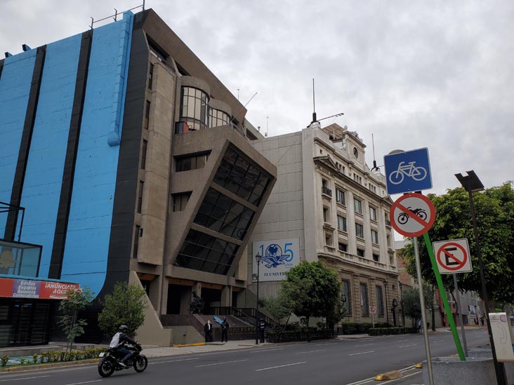 Avenida Bucareli at Avenida Paseo de la Reforma, Colonia Juárez, Mexico City/Ciudad de México, Mexico, August 27, 2021