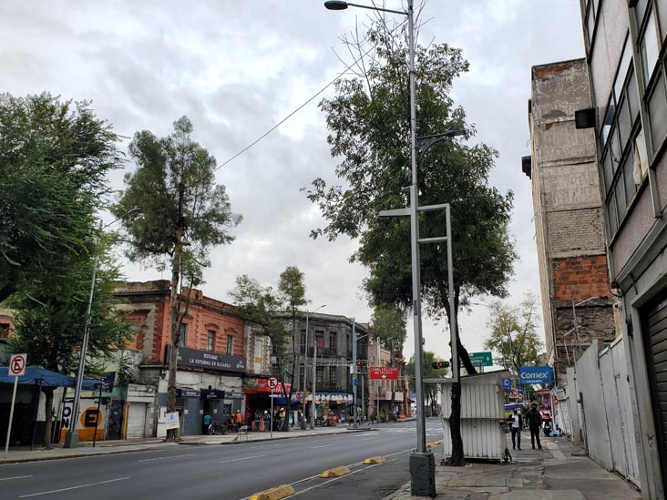 Avenida Bucareli Near Calle Artículo, Colonia Juárez, Mexico City/Ciudad de México, Mexico, August 27, 2021